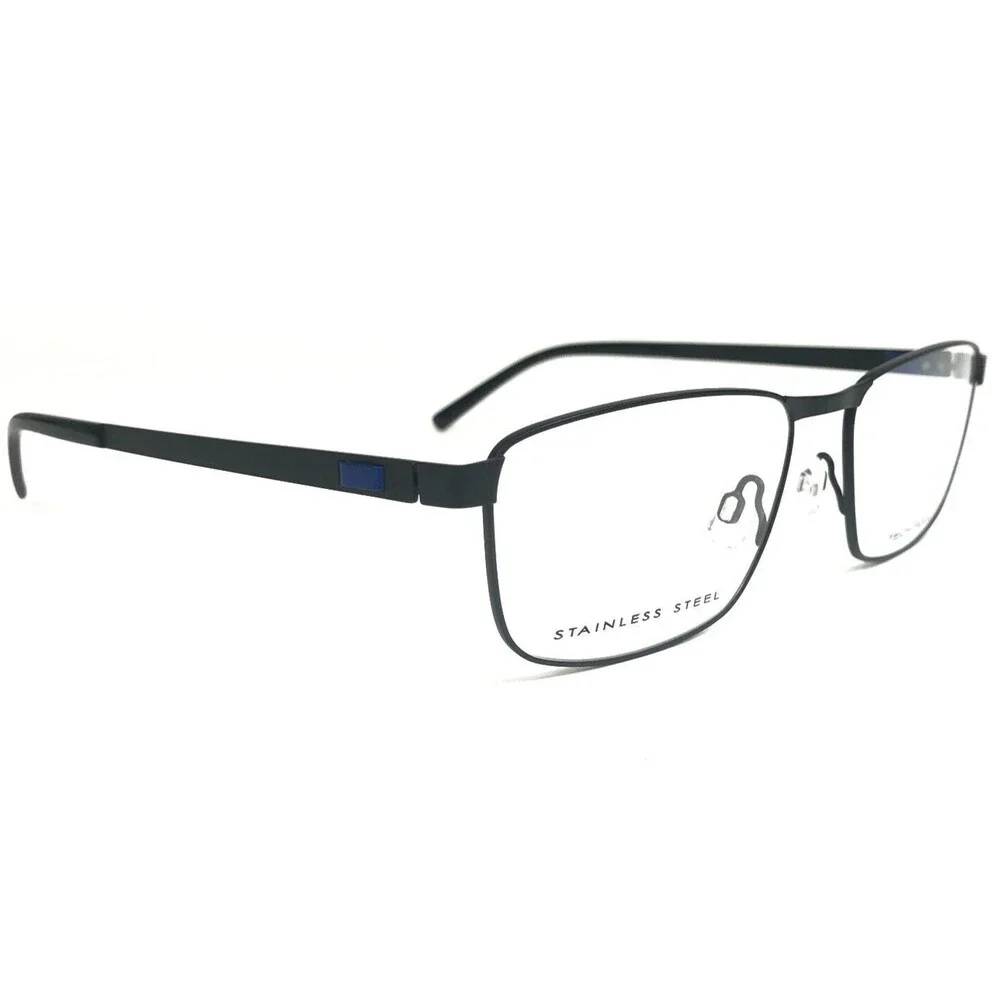 Tech Flex Eyeglasses Frames 30149S SP13 Gunmetal Gray Square Full Rim 54-16-145